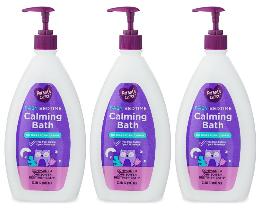 Parents choice baby wash lotion and bath products